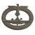 Original German WWII Kriegsmarine U-Boat War Badge 1939 - Unmarked - U-Boot-Kriegsabzeichen
