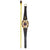 Original Iraqi Saddam Hussein-Era National Center for Construction Laboratories Oversized Novelty Wristwatch Clock in Velvet Presentation Case with Iraqi Coat of Arms
