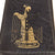 Original Iraqi Saddam Hussein-Era National Center for Construction Laboratories Oversized Novelty Wristwatch Clock in Velvet Presentation Case with Iraqi Coat of Arms