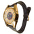 Original Iraqi Saddam Hussein-Era National Center for Construction Laboratories Oversized Novelty Wristwatch Clock in Velvet Presentation Case with Iraqi Coat of Arms
