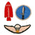 Original U.S. WWII First Special Service Force 2nd Lt. Robert E. Lazzell Named Insignia & Photograph Grouping Original Items