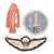 Original U.S. WWII First Special Service Force 2nd Lt. Robert E. Lazzell Named Insignia & Photograph Grouping Original Items