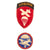 Original U.S. WWII Airborne Garrison Cap, Insignia, & Photograph Grouping with Smoking Pipe - 517th PIR Oval - Unnamed