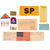 Original U.S. WWII 540th Engineer Combat Regiment / 2832nd Engineer Combat Battalion Invasion Group with Theater-Inscribed American Flag Armband, Shore Patrol Armband, Patches & Ephemera - Arthur J. Honbarger