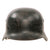 Original German WWII USGI Decorated M40 Steel Helmet Shell with 1940 Dated 56cm M31 Liner, Stamped Q64, Lot No. IN361 Original Items