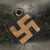 Original German WWII USGI Decorated M40 Steel Helmet Shell with 1940 Dated 56cm M31 Liner, Stamped Q64, Lot No. IN361 Original Items
