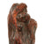 Original Native American 19th Century Wabanaki Burl Root Head Trade Club with Auction Provenance - Circa 1890
