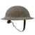 Original U.S. WWI M1917 91st Infantry Division Doughboy Helmet With Textured Paint - Wild West Division Original Items