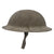 Original U.S. WWI M1917 91st Infantry Division Doughboy Helmet With Textured Paint - Wild West Division Original Items