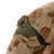Original U.S. WWII Korean War USMC Front Seam Swivel Bale M1 Helmet with Westinghouse Liner and 1st Pattern USMC Camouflage “Frogskin” Cover