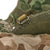 Original U.S. WWII Korean War USMC Front Seam Swivel Bale M1 Helmet with Westinghouse Liner and 1st Pattern USMC Camouflage “Frogskin” Cover