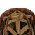 Original U.S. WWII Korean War USMC Front Seam Swivel Bale M1 Helmet with Westinghouse Liner and 1st Pattern USMC Camouflage “Frogskin” Cover