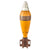 Original U.S. WWII INERT 81mm M43A1 HE Mortar Round with M52 PD Fuze & Original Early Yellow Paint - Dated 1942