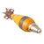 Original U.S. WWII INERT 81mm M43A1 HE Mortar Round with M52 PD Fuze & Original Early Yellow Paint - Dated 1942