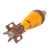 Original U.S. WWII INERT 81mm M43A1 HE Mortar Round with M52 PD Fuze & Original Early Yellow Paint - Dated 1942