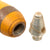 Original U.S. WWII INERT 81mm M43A1 HE Mortar Round with M52 PD Fuze & Original Early Yellow Paint - Dated 1942