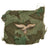 Original German WWII Luftwaffe Field Division Splittertarn Camouflage Smock Cut-Off with Breast Eagle