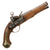 Original 18th Century Spanish Ripoll Miquelet Flintlock 15 Bore Officer Belt Pistol with Grotesque Mask Mounts, Lock by Pere Torrento, Barrel Attributed to Eudald Molas Original Items
