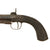 Original Victorian Era British John Blanch & Son 30 Bore Single Shot Side Hammer Percussion Belt Pistol with Captured Ramrod and Safety, Circa 1850 Original Items