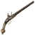 Original Late 18th Century Ottoman Balkan Kubur Flintlock Horse Pistol with Carved and Silver Inlaid Stock, Circa 1790
