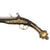 Original Late 18th Century Ottoman Balkan Kubur Flintlock Horse Pistol with Carved and Silver Inlaid Stock, Circa 1790