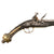 Original Late 18th Century Ottoman Balkan Kubur Flintlock Horse Pistol with Carved and Silver Inlaid Stock, Circa 1790