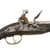 Original Late 18th Century Ottoman Balkan Kubur Flintlock Horse Pistol with Carved and Silver Inlaid Stock, Circa 1790