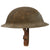 Original U.S. WWI M1917 Doughboy Helmet With Museum Quality Post War Period-Correct Painted Insignia - Headquarters, 4th Marine Brigade, 2nd Division