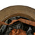 Original U.S. WWI British Made M1917 Doughboy Helmet with Museum Quality Post War Painted Insignia - Supply Company 6th Marines, Machine Gun Company, 2nd Infantry Division