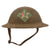 Original U.S. WWI M1917 Doughboy Helmet With Museum Quality Post War Period-Correct Painted Insignia - Supply Company 6th Marines, 2nd Division Original Items