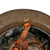 Original U.S. WWI British Made Mark I Doughboy Helmet with Museum Quality Post War Painted Insignia - Supply Company, 5th Marines, 2nd Division