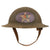 Original U.S. WWI M1917 Doughboy Helmet With Museum Quality Post War Period-Correct Painted Insignia - 6th Machine Gun Battalion, 4th Marine Brigade, 2nd Division Original Items