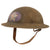 Original U.S. WWI M1917 Doughboy Helmet With Museum Quality Post War Period-Correct Painted Insignia - 6th Machine Gun Battalion, 4th Marine Brigade, 2nd Division Original Items