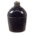 Original U.S. WWII Rare M1942 Black Porcelain Enamel Canteen in 3rd Pattern USMC Carrier - Dated 1942 - No Belt Hook