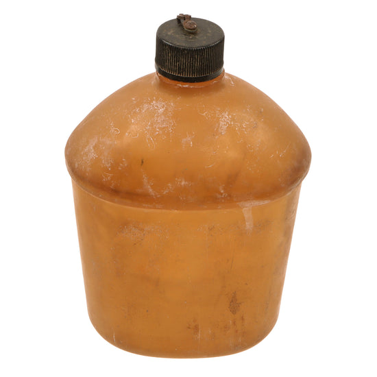 Original U.S. WWII Experimental Ethocel Plastic Canteen by Mack Molding Co. - Dated 1943 Original Items
