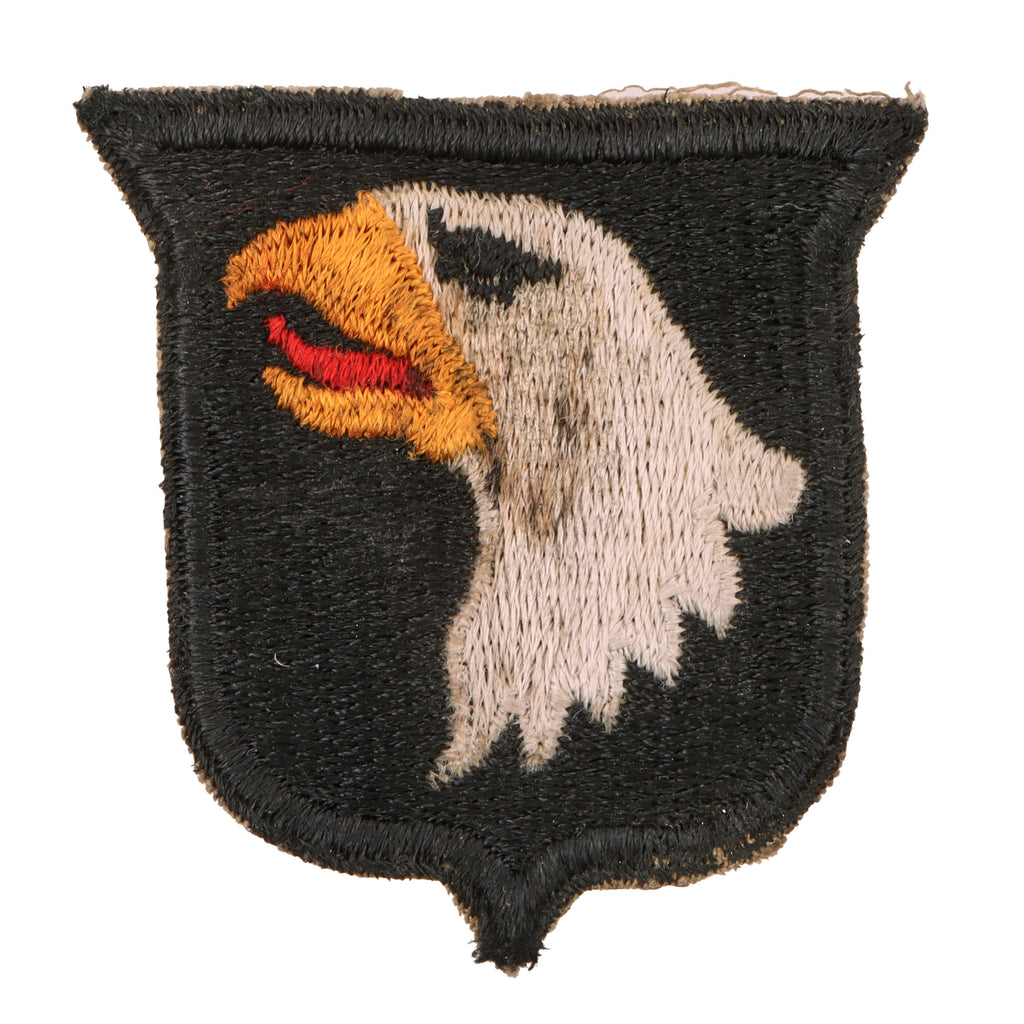 Original U.S. WWII 101st Airborne Division Type 4 Patch - No Rocker