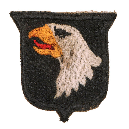 Original U.S. WWII 101st Airborne Division Type 4 Patch - No Rocker