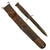 Original U.S. WWII Blade Marked M3 Fighting Knife by CASE with 1943 Dated M6 Scabbard by Barwood Original Items