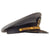 Original U.S. WWII Naval Admiral Officer Gray Combination Visor Cap Original Items