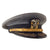 Original U.S. WWII Naval Admiral Officer Gray Combination Visor Cap Original Items
