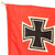 Original German WWII 100cm x 170cm National Battle Flag - Reichskriegsflagge Original Items