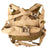 Original German WWII Luftwaffe Fallschirmjäger Parachute Complete Set with Harness and Bag Captured by American Soldier and Sent Home Original Items