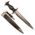 Original German WWII Early Model 1933 SS Dagger by Carl Eickhorn of Solingen with Scabbard and Hanger Original Items