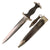 Original German WWII Early Model 1933 SS Dagger by Carl Eickhorn of Solingen with Scabbard and Hanger Original Items