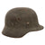 Original German WWII Heer Army M40 Single Decal Steel Helmet with 1943 Dated 53cm Relic Liner - Size 62 Shell Original Items