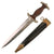 Original German WWII NSKK Dagger by Friedrich Herder Abr. Sohn of Solingen with Scabbard - RZM M7/49 Original Items