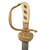 Original German WWII Hirschfänger Bone Handle Forestry Dress Dagger by Carl Eickhorn with Triple-Etched Blade, Scabbard, and Troddel Knot Original Items