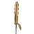 Original German WWII Hirschfänger Bone Handle Forestry Dress Dagger by Carl Eickhorn with Triple-Etched Blade, Scabbard, and Troddel Knot Original Items