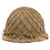 Original French Indochina M1951 Helmet with Liner, Burlap Cover, and Net Original Items