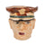 Original U.S. WWII General Douglas MacArthur Bank & Porcelain Cup Lot - Three Items Total Original Items